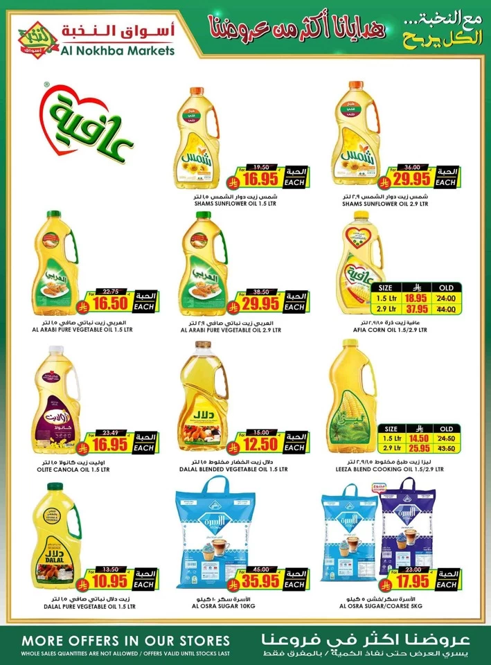 Al Nokhba Markets Weekly Offer