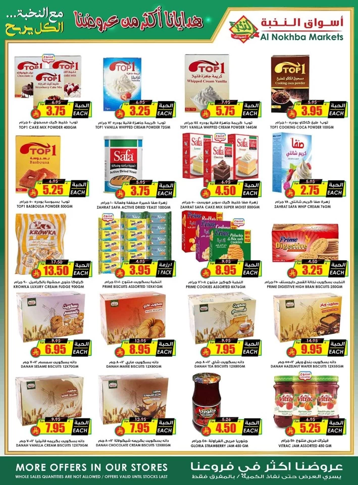 Al Nokhba Markets Weekly Offer