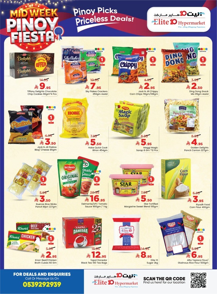 Mid Week Pinoy Fiesta Offer