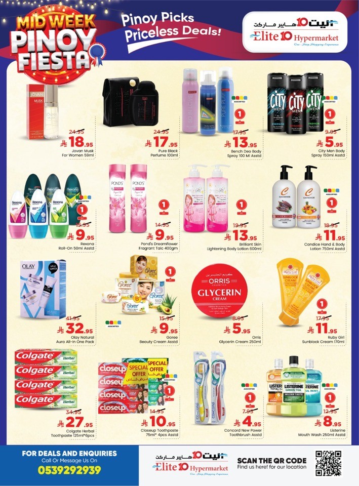 Mid Week Pinoy Fiesta Offer