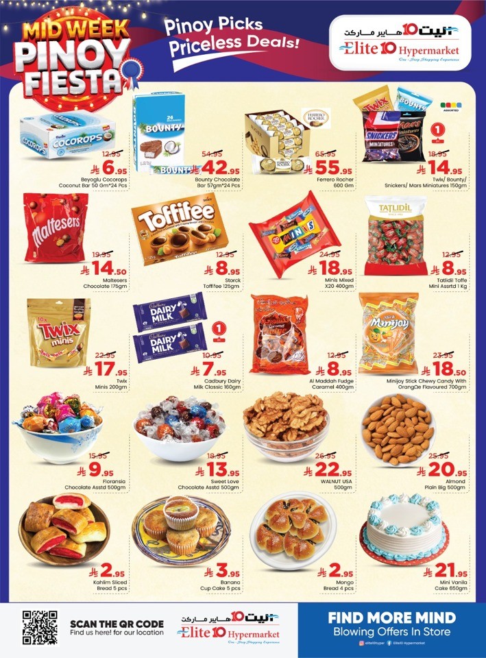 Mid Week Pinoy Fiesta Offer