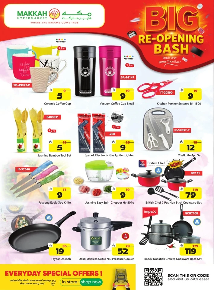 Big Re-opening Bash Offer