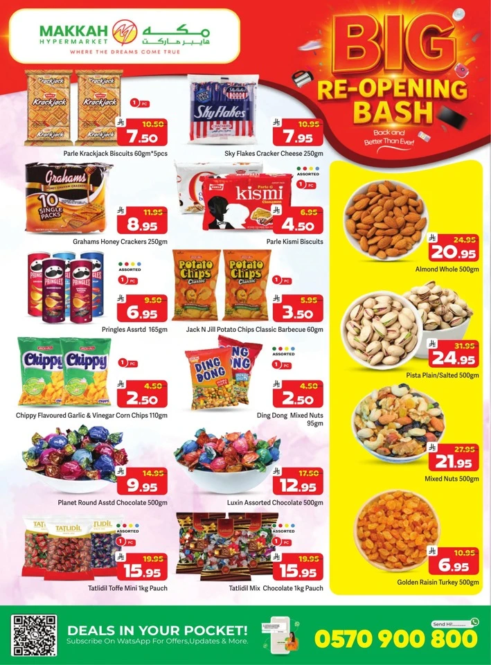 Big Re-opening Bash Offer