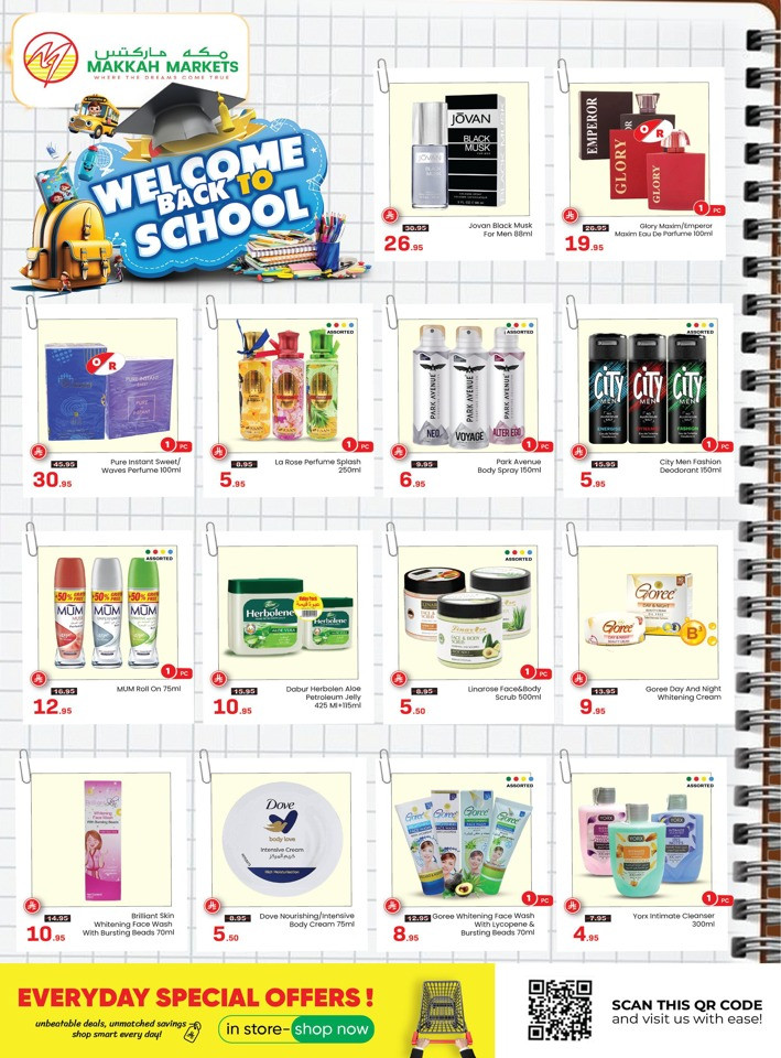 Welcome Back To School Offer