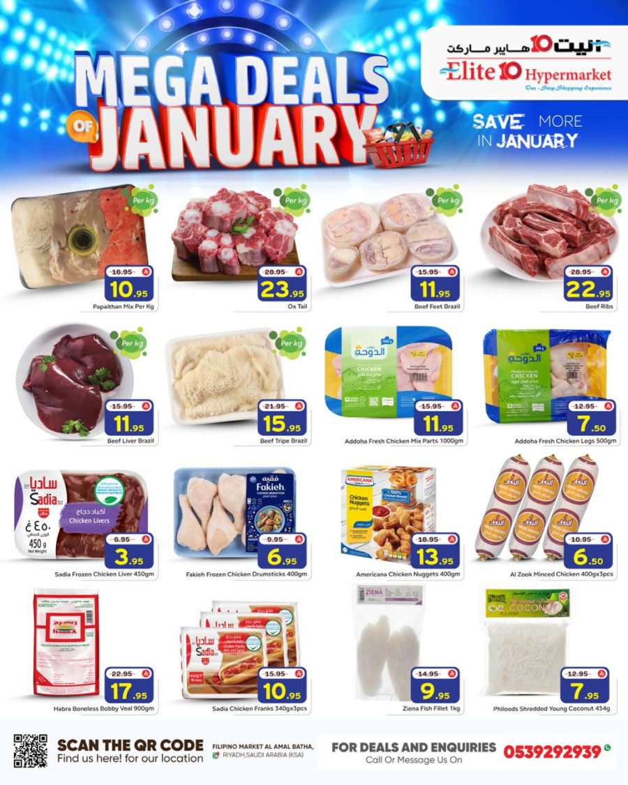 Mega Deals January Promotion