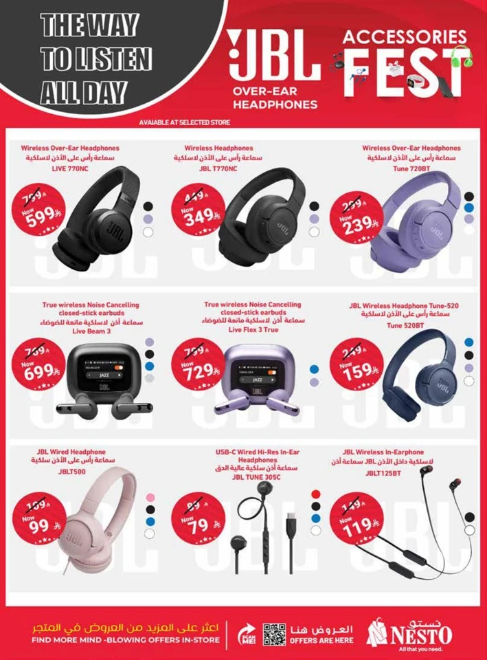 Nesto Accessories Fest Promotion