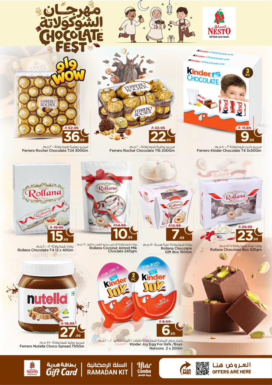Nesto Chocolate Fest Offer
