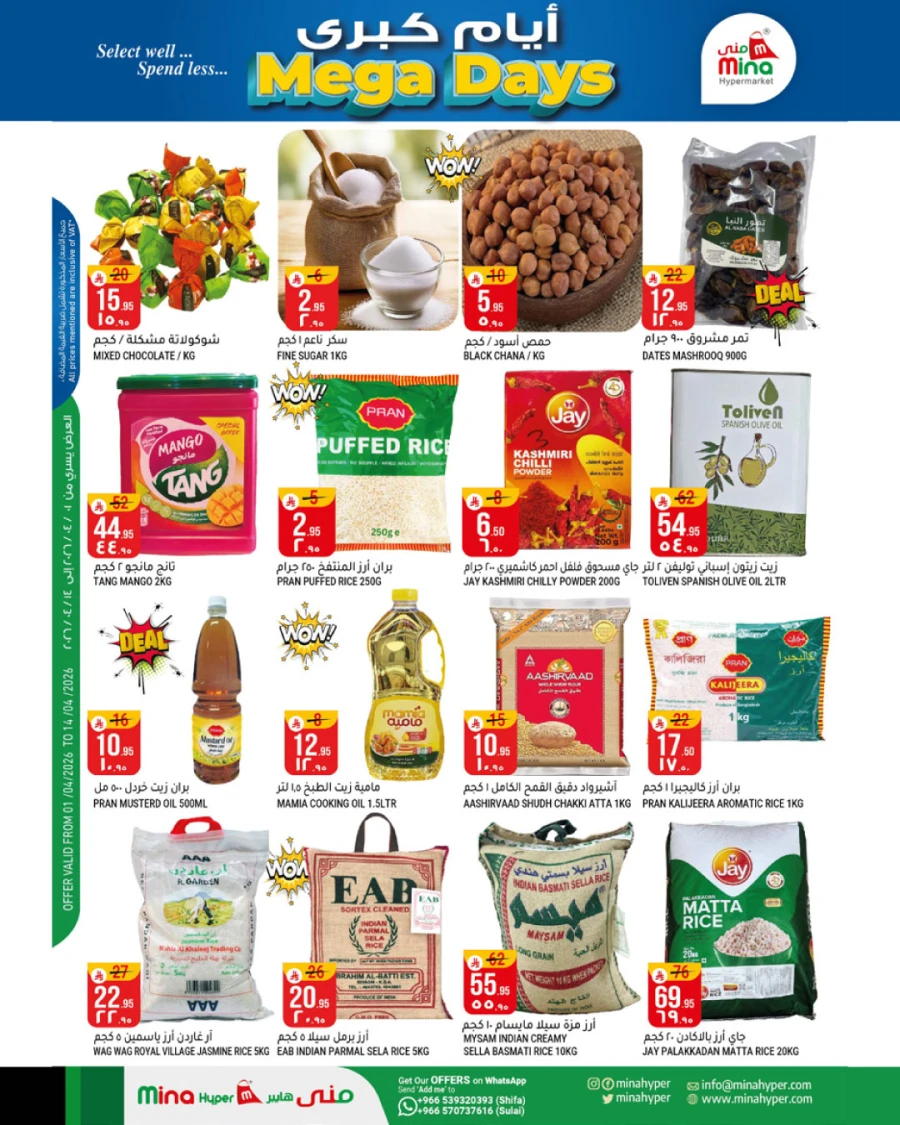 Mina Hypermarket Mega Days Offer