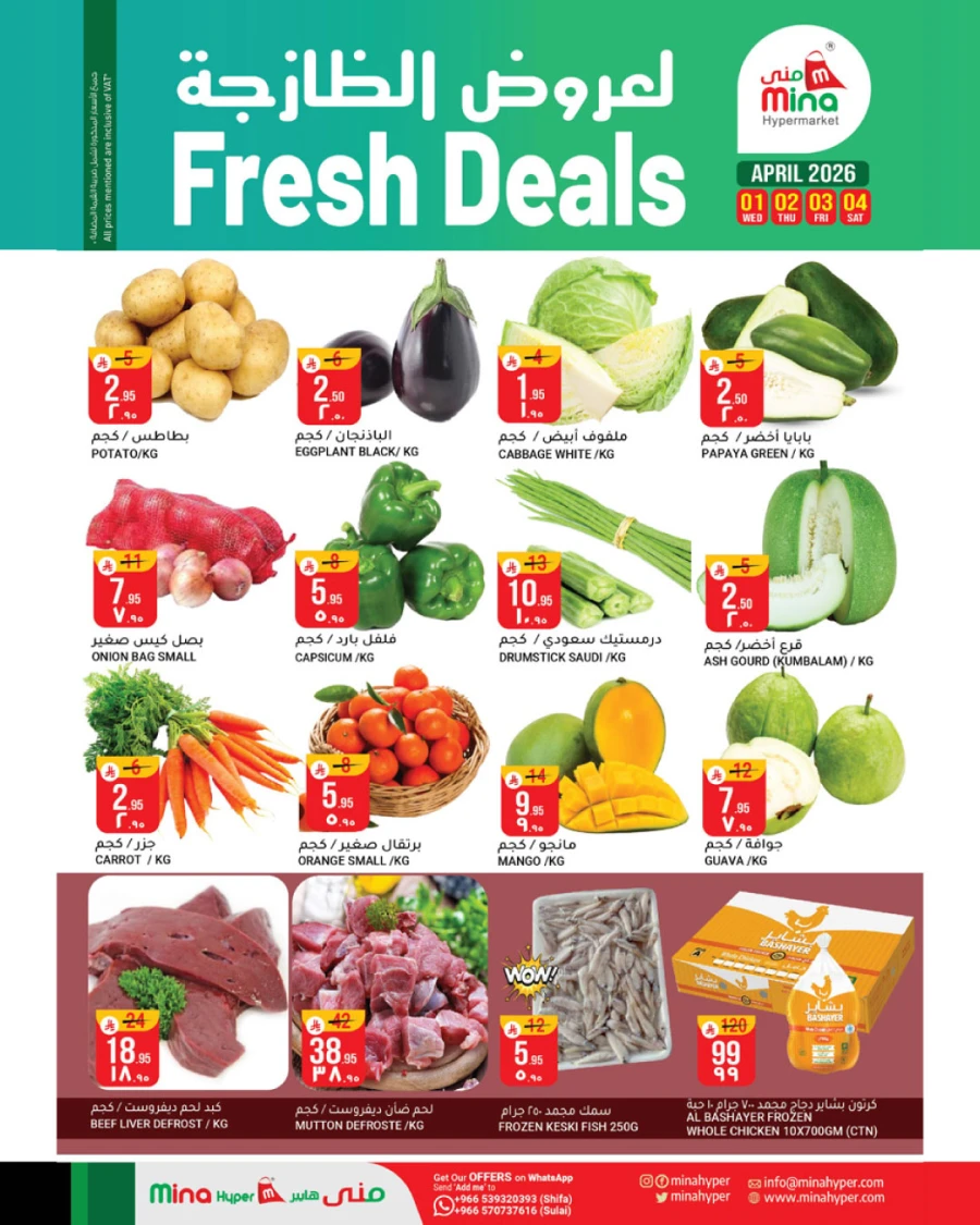 Mina Hypermarket Mega Days Offer