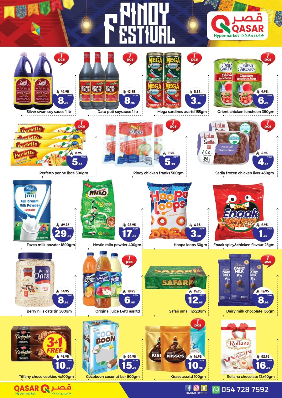 Qasar Pinoy Festival Offer