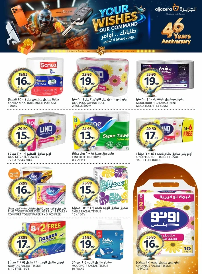 Aljazera Markets Your Wishes Offer
