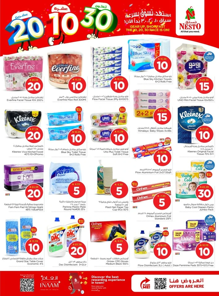 Nesto Dammam Great 10 20 30 SAR Offer