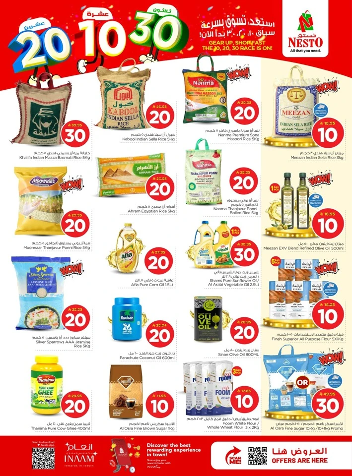 Nesto Dammam Great 10 20 30 SAR Offer