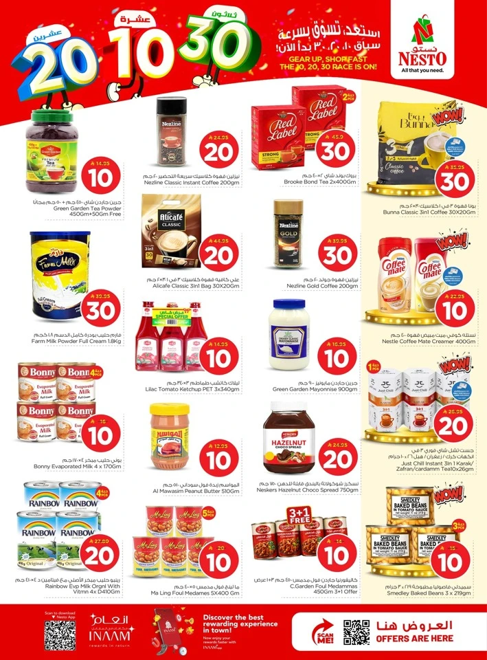 Nesto Dammam Great 10 20 30 SAR Offer