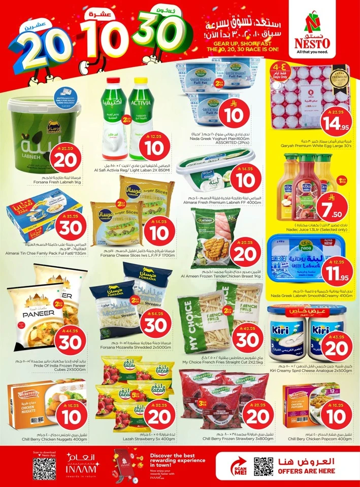 Nesto Dammam Great 10 20 30 SAR Offer