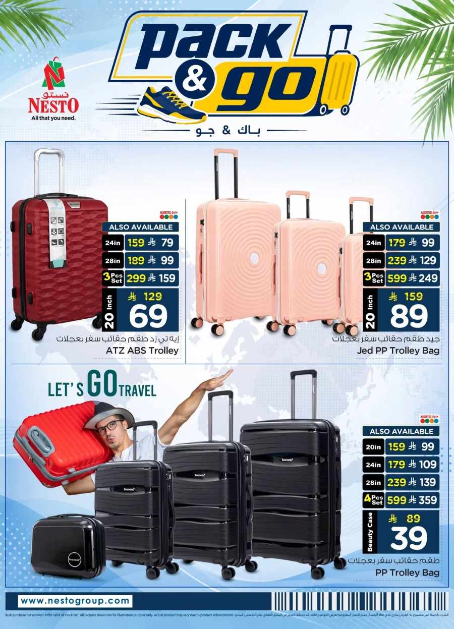 Nesto Pack & Go Offer