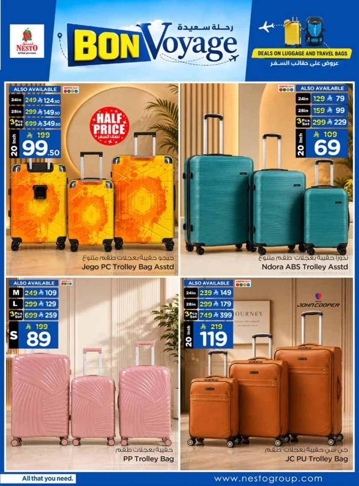 Nesto Bon Voyage Promotion