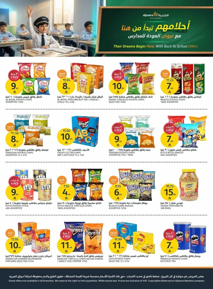 Aljazera Markets Back To School