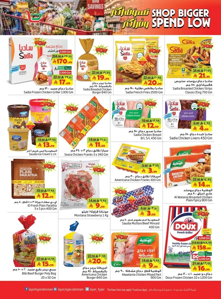 Shop Bigger Spend Low Promotion