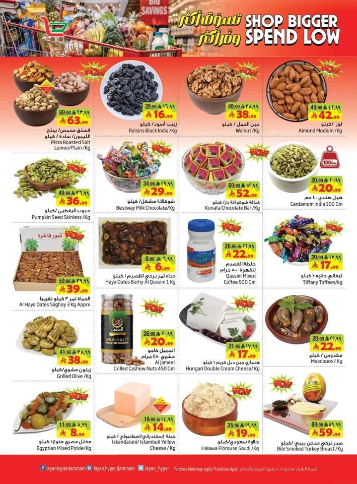 Shop Bigger Spend Low Promotion