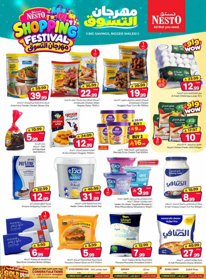 Nesto Shopping Festival Offer