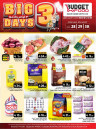 Budget Food Big 3 Days Deal